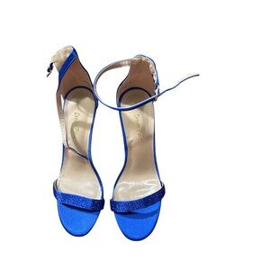 Dream Pairs Vibrant Blue Strappy Heels